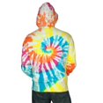 thumbnail image 2 of Tie Dye Mens 1/4 Zip Hoodie, 2 of 2