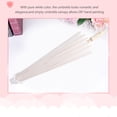 thumbnail image 4 of Paraguas decorativo de papel blanco, sombrilla, accesorio para fotos escolares (60 cm), 4 of 10