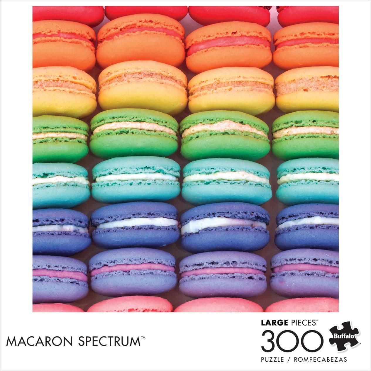 Buffalo Games - Large Pieces - Macaron Spectrum - 300 Piece Jigsaw Puzzle