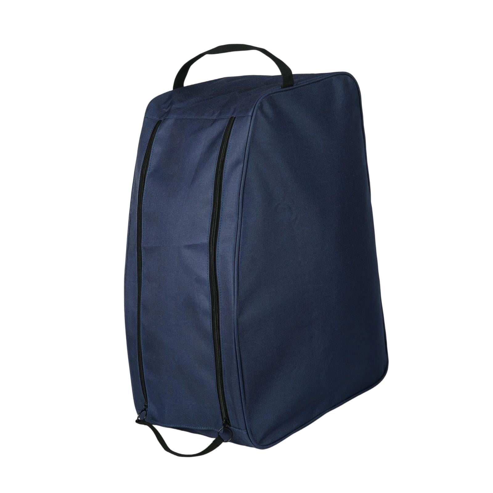 harayaa Boot Bag Multipurpose Cycling Hiking Travel Oxford Cloth Travel Boot Carrier Navy blue