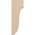 thumbnail image 3 of 3"W x 6"D x 18"H Thin Van Buren Rough Cedar Woodgrain TimberThane Corbel, Primed Tan, 3 of 6