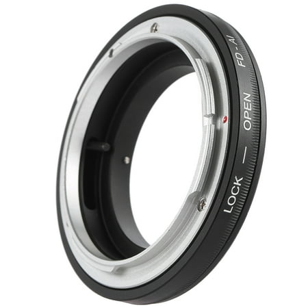FD-AI Adapter Ring Lens Mount for Canon FD Lens to Fit for Nikon AI F Mount (Best Nikon To Canon Lens Adapter)