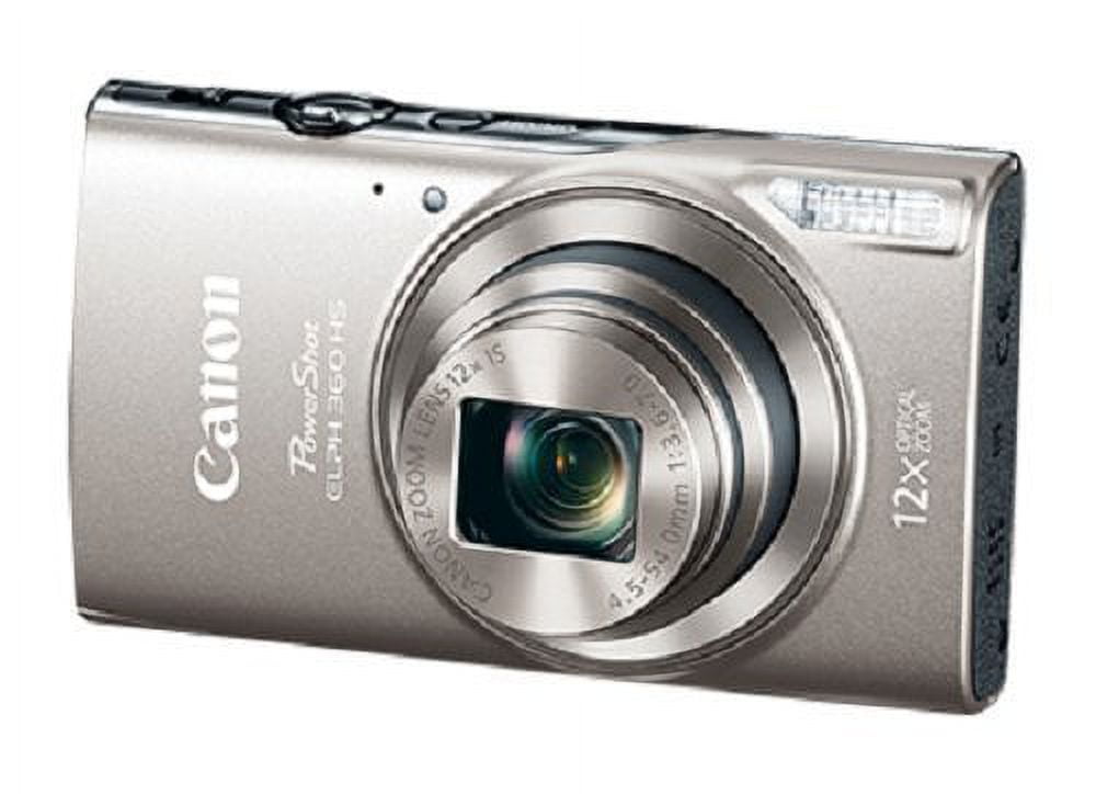 Restored Canon PowerShot ELPH 360 Digital Camera w/ 12x Restored Canon PowerShot ELPH 360 Digital Camera w/ 12x