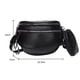 thumbnail image 2 of Bolso Pecho Multibolsillos DQrwqpou Casual de Cuero PU Suave color negro, 2 of 9