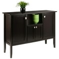 thumbnail image 2 of Winsome Melba Buffet Cabinet/Sideboard, Coffee Finish, 2 of 9