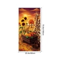 thumbnail image 3 of Fall Thanksgiving Halloween Door Curtain, 70.9 x 35.4 inches Polyester Door Cover for Party Garden Wall Decor Festive Backdrop, 3 of 6
