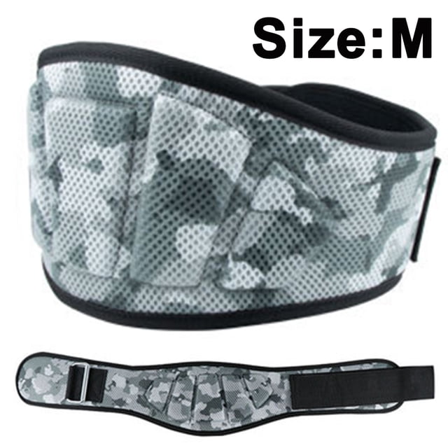 Cinturón de levantamiento de pesas de camuflaje EVA para hombres y mujeres, soporte de espalda para culturismo y fitness para entrenamiento cruzado, sentadillas, estocadas