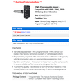 thumbnail image 2 of TPMS Programmable Sensor - Compatible with 1999 - 2004, 2008 - 2015 Jeep Grand Cherokee 2000 2001 2002 2003 2009 2010 2011 2012 2013 2014, 2 of 2
