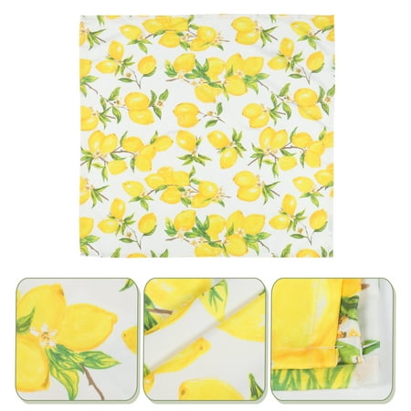 

Lemon Tablecloth Lovely Lemon Pattern Tablecloth Creative Digital Printed Decorative Table Cloth
