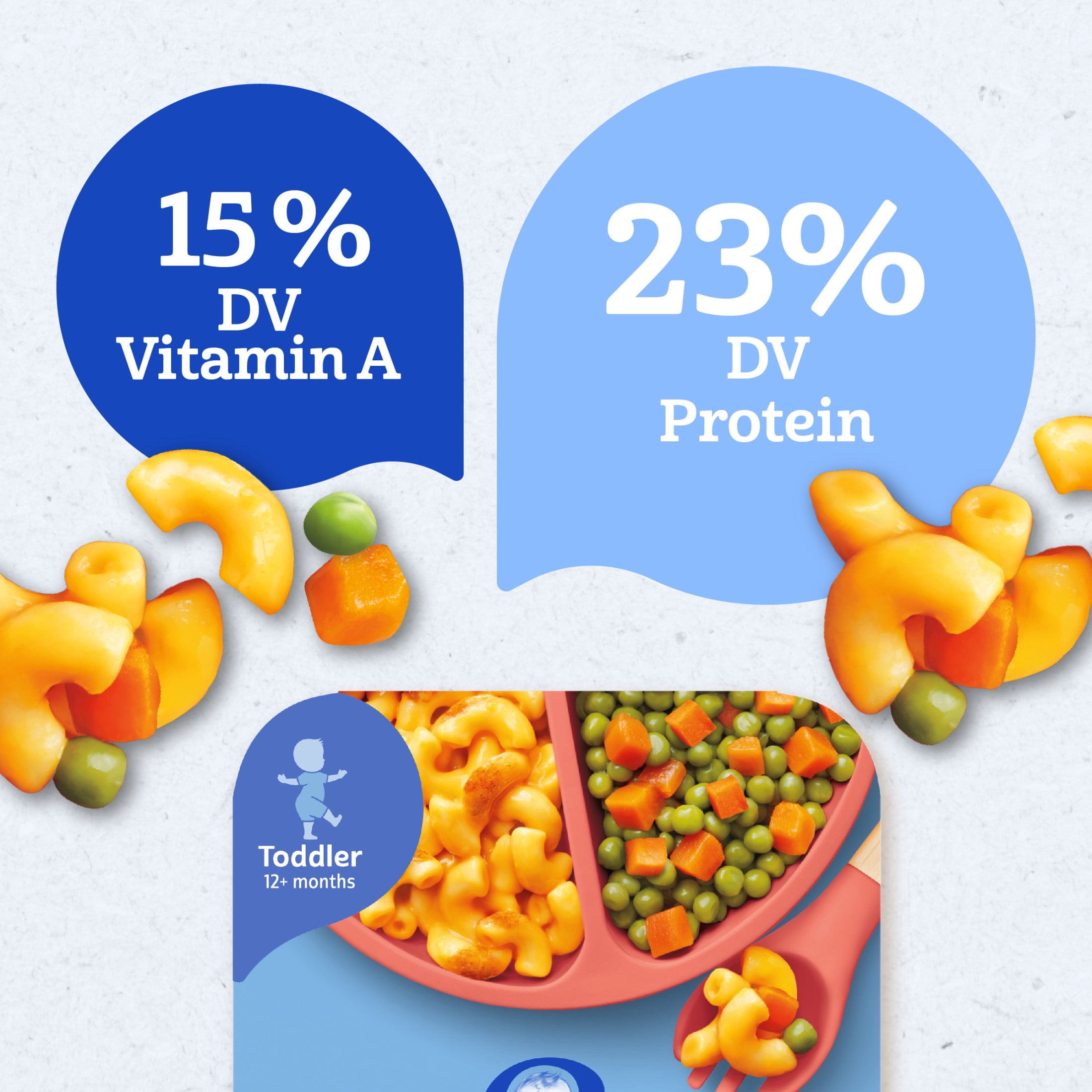 Gerber Toddler Food, Macaroni & Cheese, Mealtime for Toddler 6.6 oz