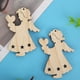 thumbnail image 4 of 10 Uds. Placas colgantes de madera DIY artesanía hecha a mano suministros de decoración de árbol de Navidad de Año Nuevo (NO.8), 4 of 9