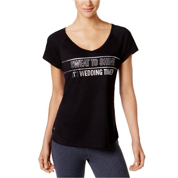 Ideology Womens Wedding Time Bridesmaid Graphic T-Shirt