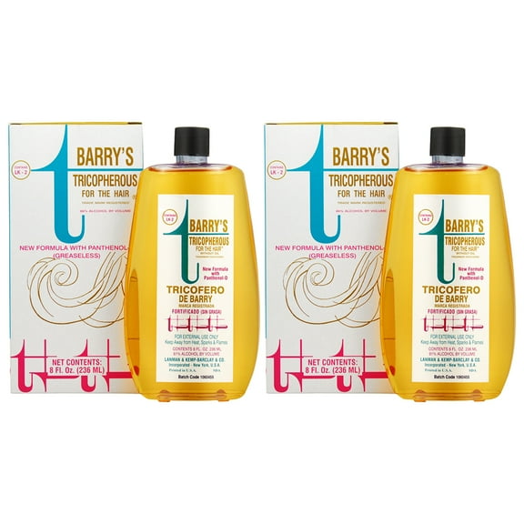 Lenman & Kemp Barry's Tricopherous Greasless 8oz (Pack of 2)