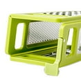 thumbnail image 5 of WXLCISI Foldable 4-in-1 Kitchen Grater - Stainless Steel Cheese Shredder & Vegetable Slicer with Container, 5 of 9