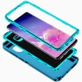 thumbnail image 7 of RegSun for Galaxy S10 Plus Case,Shockproof 3-Layer Full Body Protection [Without Screen Protector] Rugged Heavy Duty High Impact Hard Cover Case for Samsung Galaxy S10 Plus,Turquoise, 7 of 7