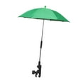 thumbnail image 4 of Sombrilla para cochecito, silla de playa, sombrilla universal contra el sol, abrazadera ajustable Verde, 4 of 8