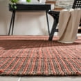 thumbnail image 6 of SAFAVIEH Natural Fiber Kathleen Border Jute Area Rug, Brown/Rust, 4' x 6', 6 of 8