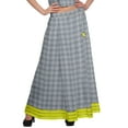 thumbnail image 5 of Moomaya Two Piece Maxi Skirt And Crop Top Printed Cotton Ethnic Set For Girls, 5 of 6