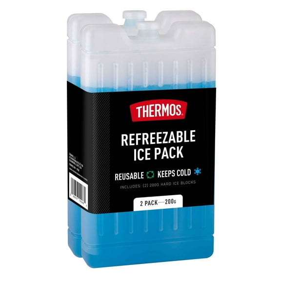 Bloc de Glace rRecongelable Thermos, Paquet de 2