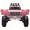 Pink, variant on Chevrolet 24V Ride on Car, Battery Powered Electric Vehicle w/ Remote Control,XL 2 Seater, 20 Inch Wide Seat, Gift Flower, Power Car Wheels 24 Volt Big Truck for Boys Girls,Black