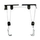 thumbnail image 1 of de suspensión de polea elevadora de bicicletas para colgar en el techo, soporte para bicicletas con capacidad de 20 kg para garaje profesional, 1 of 8