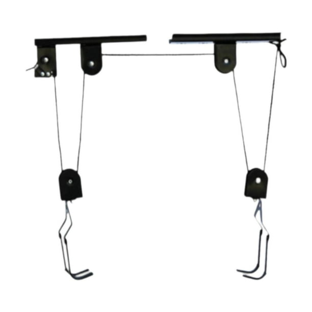 de suspensión de polea elevadora de bicicletas para colgar en el techo, soporte para bicicletas con capacidad de 20 kg para garaje profesional