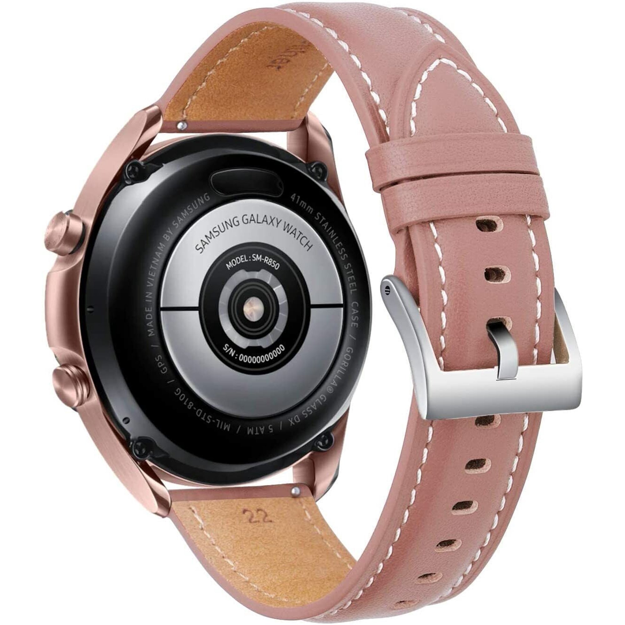 GadgetCom Replacement Band Compatible With Samsung Galaxy Watch Watch6 6 5 7 Classic 40mm 44mm 43mm 47mm , 20mm Genuine Leather Strap Bracelet