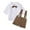 Coffee, variant on REDARER Boys Outfits Set Suspenders Romper with Short Sleeve Shirt Comfortable Pure Color Overalls for Daily Wear,2-3 Years
