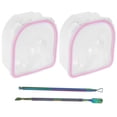 thumbnail image 2 of Nail Soaking Bowl for Hand Spa Pink 1 Set with Plastic and Stainless Steel Manicure Tools, 2 of 8