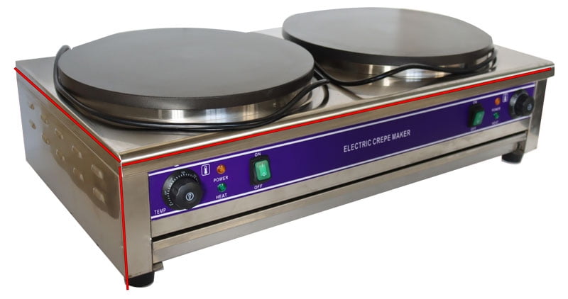 commercial electric stove with griddle