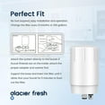 thumbnail image 5 of GLACIER FRESH Faucet Filter Replacement, Replacement for Brita Faucet Filter, 36311 On Tap Water Filter, Compatible with FR-200, FF-100, and All Brita Tap Water Filters (Pack of 2）, 5 of 10