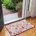 thumbnail image 2 of Holiday Season Doormat 17x30 Inch, Merry Christmas Welcome Mat - Non-Slip Rubber Backing for Front Door, Washable Entryway Rug for Porch, 2 of 7