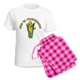 thumbnail image 5 of CafePress - See Ya Tomorrow Women's Light Pajamas - Women's Short Sleeve Print T-Shirt and Pants Light Cotton Pajama Set, 5 of 7