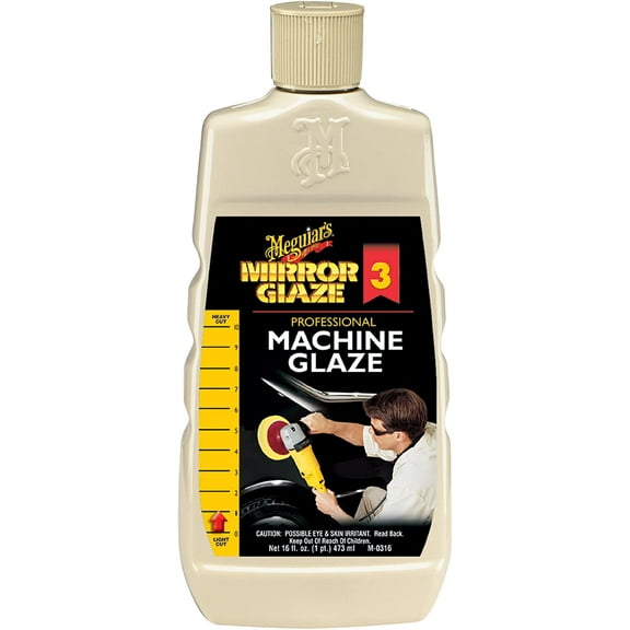 Meguiar's Mirror Glaze Professional Machine Glaze (16 oz)