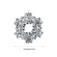 thumbnail image 3 of Guozer Snowflake Decorations 1PCS White Ornaments for Christmas Tree Decor Hangings for Christmas Party, Halloween Party, Family Gathering, Home Decor, Mall Decor, 3 of 6