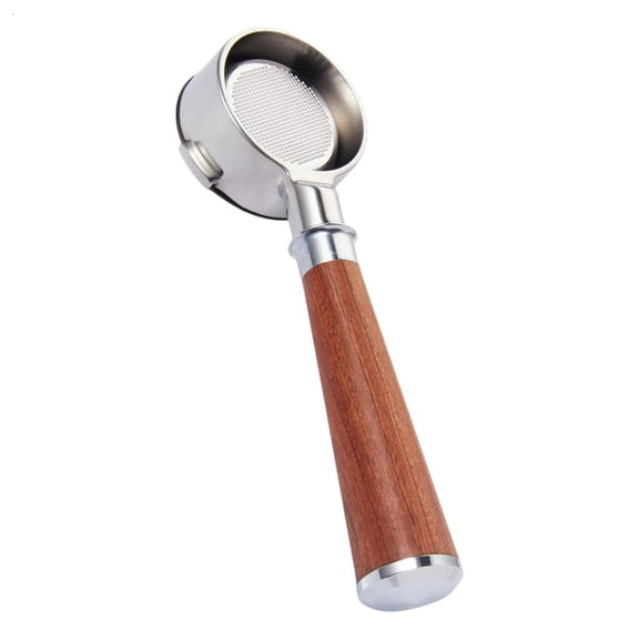 Ywmsfl Coffee Handle Stainless Steel Espresso Handle for 54mm Espresso Machines Offering Heat Resistance and Styles