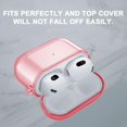 thumbnail image 7 of Valkit Compatible AirPods 3 Case Soft TPU Clear Airpods 3rd Generation Case with Keychain, 7 of 7