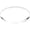Clear, variant on Plymor Clear Acrylic Round Standard-Edge Display Base, 6" W x 6" D x 0.25" H