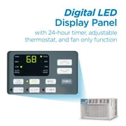 BLACK+DECKER BWAC10WTB 10,000 BTU Window Air Conditioner Unit, AC Cools Up to 450 Square Feet, Energy Efficient, White