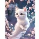 thumbnail image 1 of Cuadros Decorativos 5D bricolaje taladro redondo completo diamante pintura gato Kit arte decoración del hogar (B6388) DQrwqpou Nuevos Originales, 1 of 9