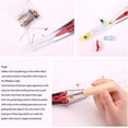 thumbnail image 3 of Kit para hacer cinta al bies de tela con punzón de costura, pasador de posicionamiento, clip de carpeta ajustable, punzón de madera, prensa de pie, práctico juego para hacer cinta al bies, 3 of 5