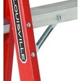 thumbnail image 5 of Louisville Ladder 8' Fiberglass Twin Step Ladder, 12' Reach, 375 lbs Load Capacity, FM1408HD, 5 of 5