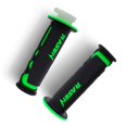 thumbnail image 3 of Puños Para Moto Rasen De Caucho Tipo Panal verde Universal, 3 of 4