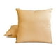 thumbnail image 3 of Funda de almohada lumbar de lujo HomeCentric, beige, paquete de 2, 50 x 70 cm (20 x 28 pulgadas), funda de almohada rectangular lisa y lisa de seda artística, estilo moderno liso - Beige de lujo, 3 of 5