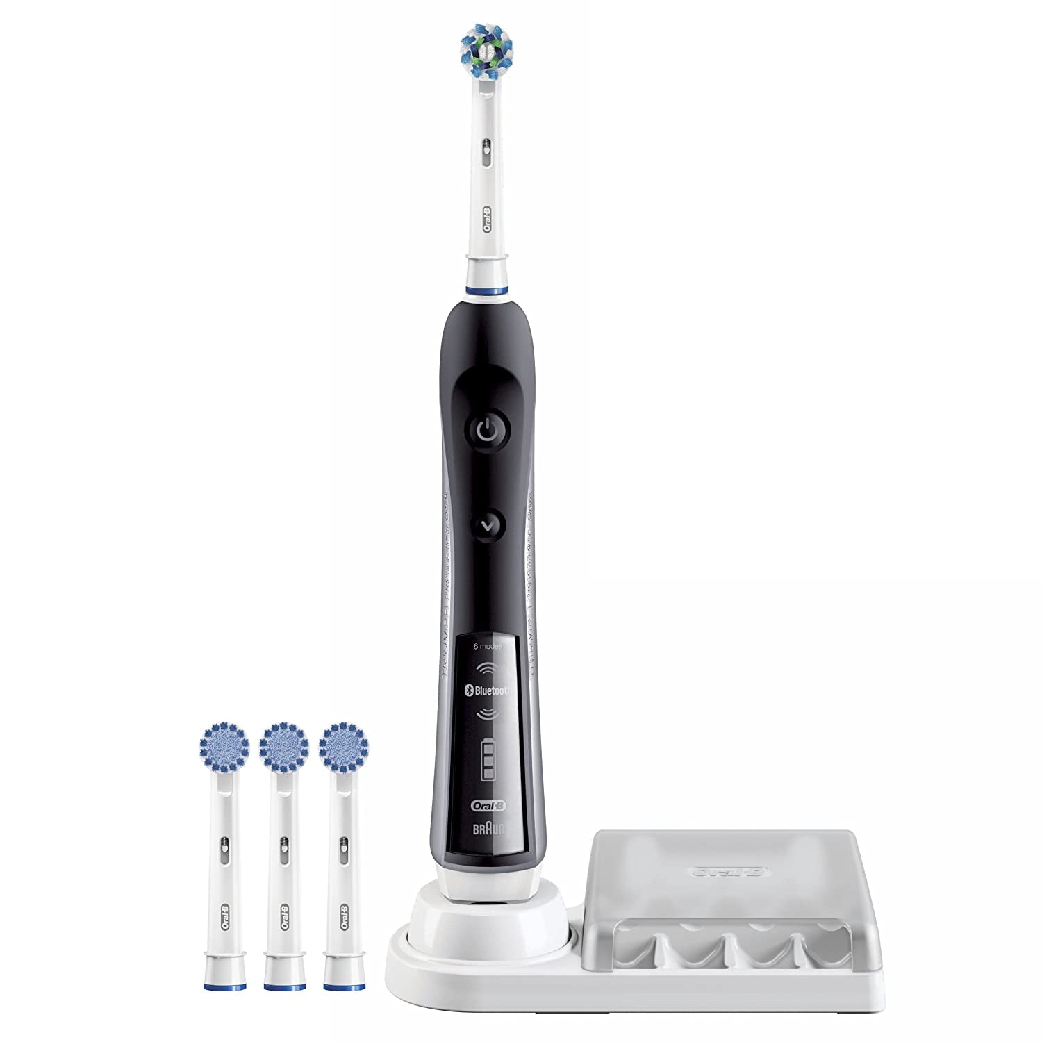 oral b replacement heads black