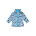 thumbnail image 1 of Veste Éclaboussures Zippée pour Garçons, Requins Nageurs Changeant de Couleur, 6 Ans, 1 of 2