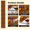 thumbnail image 5 of Vintage Peel and Stick Wallpaper Warm Ambient Surreal Landscape Delicate Flora Contact Paper 17.7in x 9.8ft Botanical Wall Paper Self Adhesive Removable for Bathroom Shelf Cabinet Drawer, 5 of 8