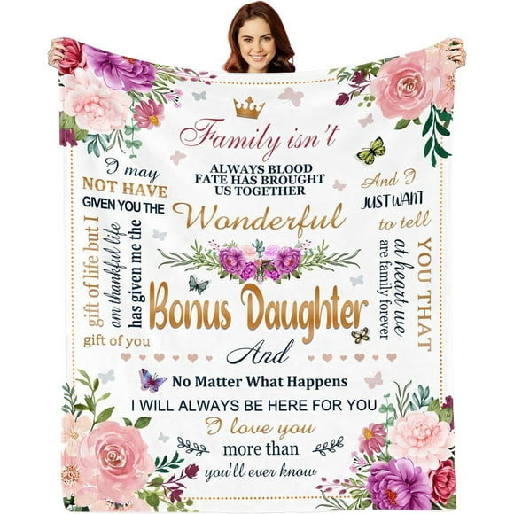 LHSHID Cadeaux d'Anniversaire pour Meilleure Amie Couverture Cadeaux pour Meilleures Amies Idées Cadeaux d'Amitié Couverture pour Meilleure Amie BFF Couverture 30x40 Po