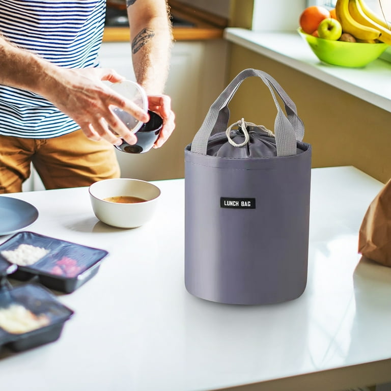 Round insulated best sale lunch bag