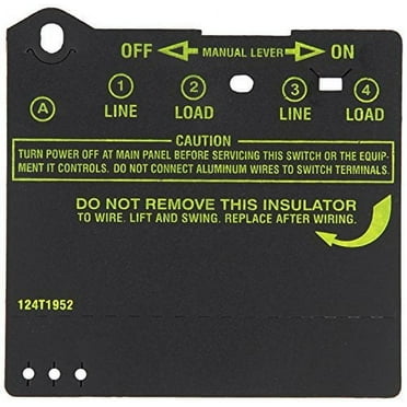 Intermatic Insulator for Double 124T1952
